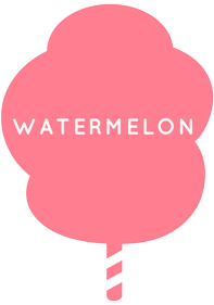 watermelon cotton candy